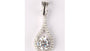 A White Cubic Zirconia Pendant.