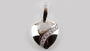 A White Cubic Zirconia Pendant.