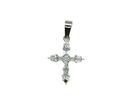 A White Cubic Zirconia Pendant