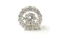 A White Cubic Zirconia Dancing Stone Pendant.