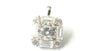 A White Cubic Zirconia Pendant