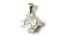 A White Cubic Zirconia Pendant.