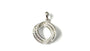 A White Cubic Zirconia Pendant