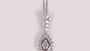A White Cubic Zirconia Pendant