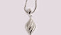 A White Cubic Zirconia Pendant