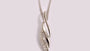 A White Cubic Zirconia Pendant