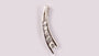 A White Cubic Zirconia Pendant