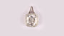 A White Cubic Zirconia Pendant
