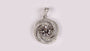 A White Cubic Zirconia Pendant
