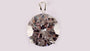 A White Cubic Zirconia Pendant