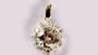 A White Cubic Zirconia Pendant