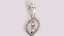 A White Cubic Zirconia Pendant