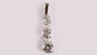 A White Cubic Zirconia Pendant
