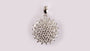 A White Cubic Zirconia Pendant
