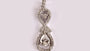 A White Cubic Zirconia Pendant