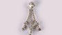 A White Cubic Zirconia Pendant