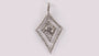 A White Cubic Zirconia Pendant