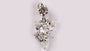 A White Cubic Zirconia Pendant