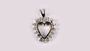 A White Cubic Zirconia Pendant
