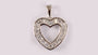 A White Cubic Zirconia Pendant