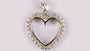 A White Cubic Zirconia Pendant
