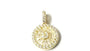 Silver with Yellow Gold Plate Pendant