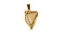 9CT Gold Harp Pendant 1.05gms