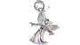 Holy Communion/Confirmation Silver Angel Pendant Chain and Box.