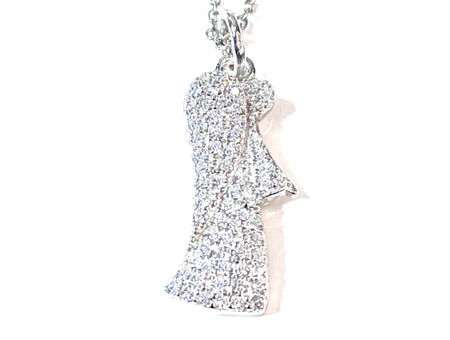 Holy Communion/Confirmation  Silver Angel Pendant Chain and Box.