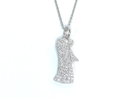 Holy Communion/Confirmation  Silver Angel Pendant Chain and Box.