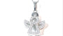 Holy Communion/Confirmation Silver Angel Pendant Chain and Box.