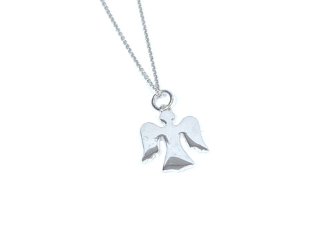 Holy Communion/Confirmation Silver Angel Pendant Chain and Box.
