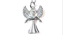 Holy Communion/Confirmation Silver Angel Pendant Chain and Box.