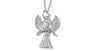 Holy Communion/Confirmation Silver Angel Pendant Chain and Box.