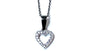 Holy Communion/Confirmation Silver Heart Pendant Chain and Box.