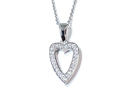 Holy Communion/Confirmation Silver Heart Pendant Chain and Box.