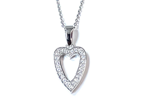 Holy Communion/Confirmation Silver Heart Pendant Chain and Box.