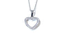 Holy Communion/Confirmation Silver Heart Pendant Chain and Box.