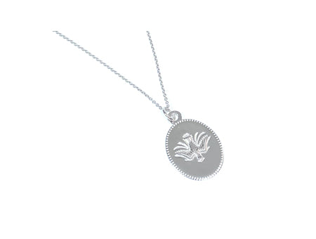 Dove Confirmation Pendant Chained And Boxed.