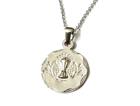 Holy Communion Medal Chained and Boxed