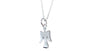 Holy Communion/Confirmation  Silver Angel Pendant Chain and Box.