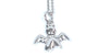 Holy Communion/Confirmation Silver Angel Pendant Chain and Box.
