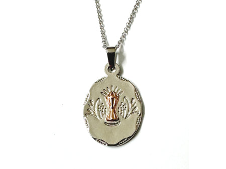 Holy Communion Medal Chained and Boxed