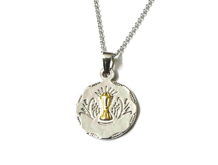 Holy Communion Medal Chained and Boxed