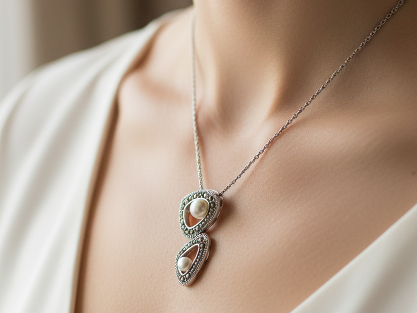 Marcasite Pendant