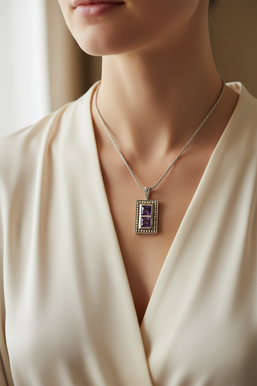 Marcasite Pendant