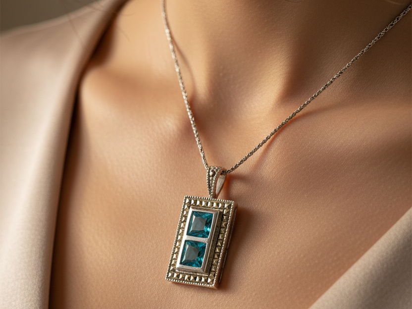 Marcasite Pendant