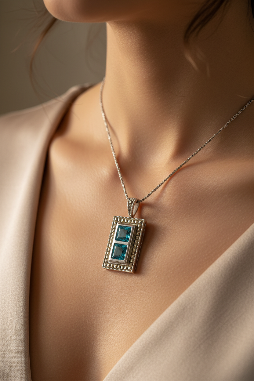 Marcasite Pendant