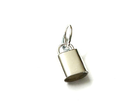 Silver Padlock Pendant