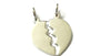 Silver Double Heart Pendant
